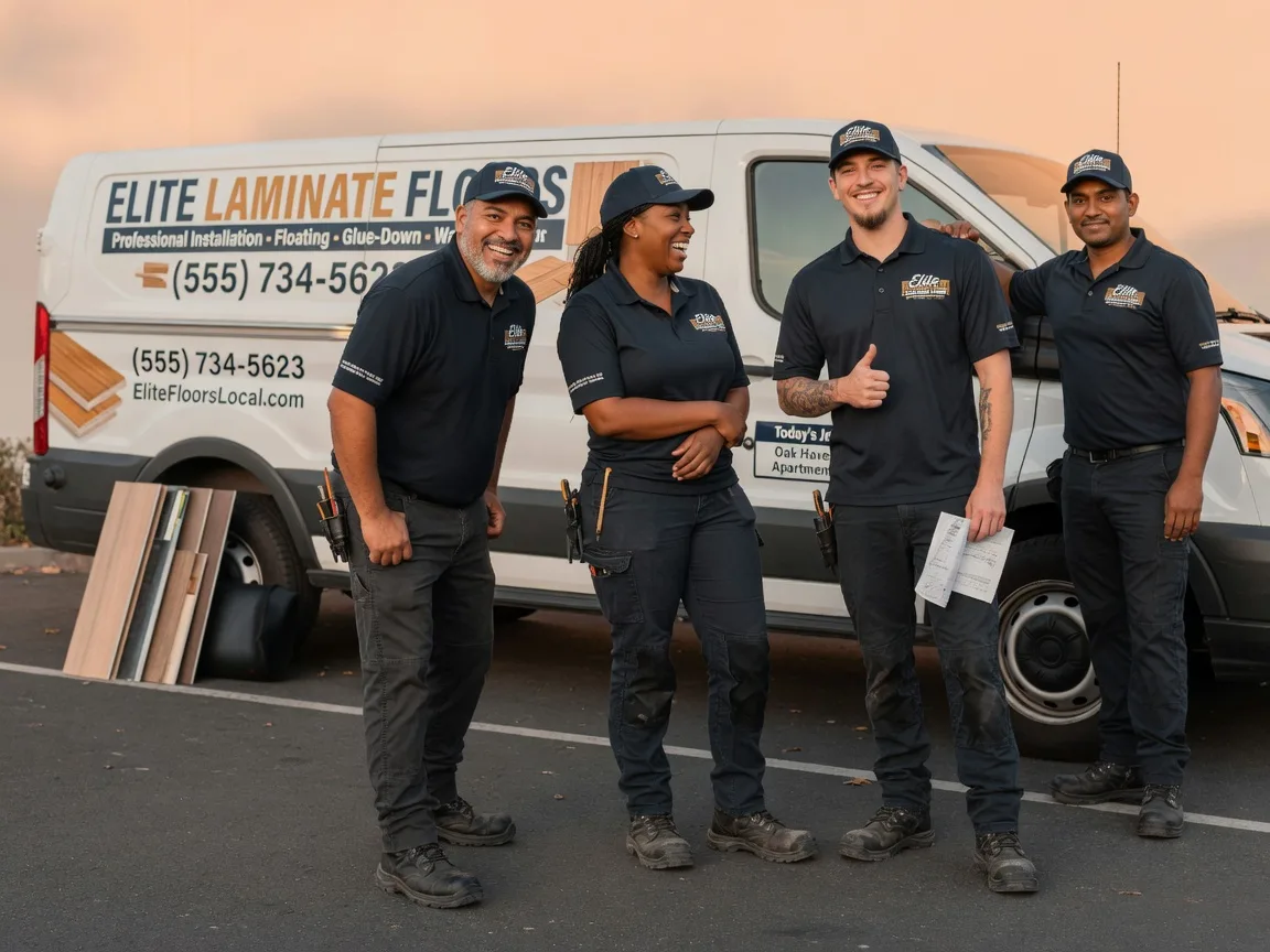 Laminate flooring installation company in Ames, IA